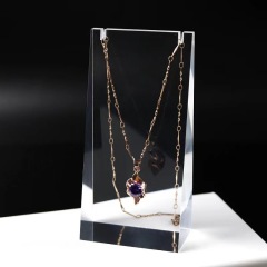 Acrylic Pendant Necklace, Bracelet and Jewelry Display Stand, Transparent Acrylic Jewelry Display Stand