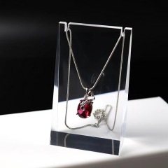 Acrylic Pendant Necklace, Bracelet and Jewelry Display Stand, Transparent Acrylic Jewelry Display Stand