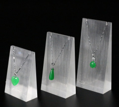 Acrylic Pendant Necklace, Bracelet and Jewelry Display Stand, Transparent Acrylic Jewelry Display Stand