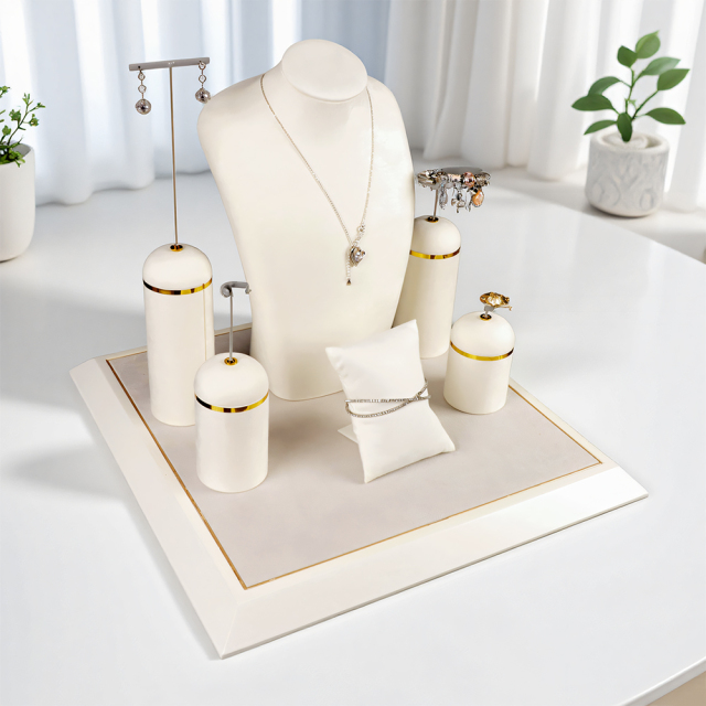 High - End Jewelry Display Stand, Ring, Earring, Necklace, Mannequin Stand, Counter Jewelry Display Stand