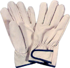 Piggrain Leather Driver Gloves