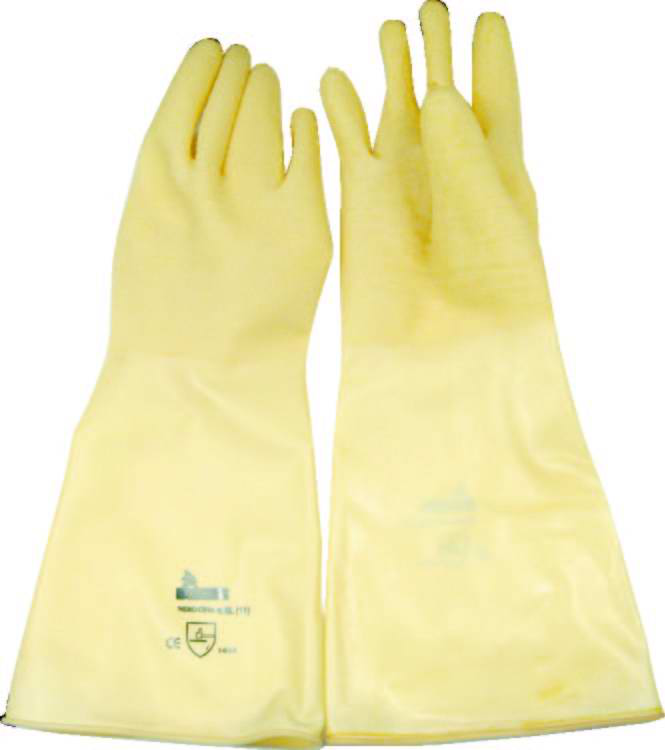 NATURAL COLOR LATEX GLOVES