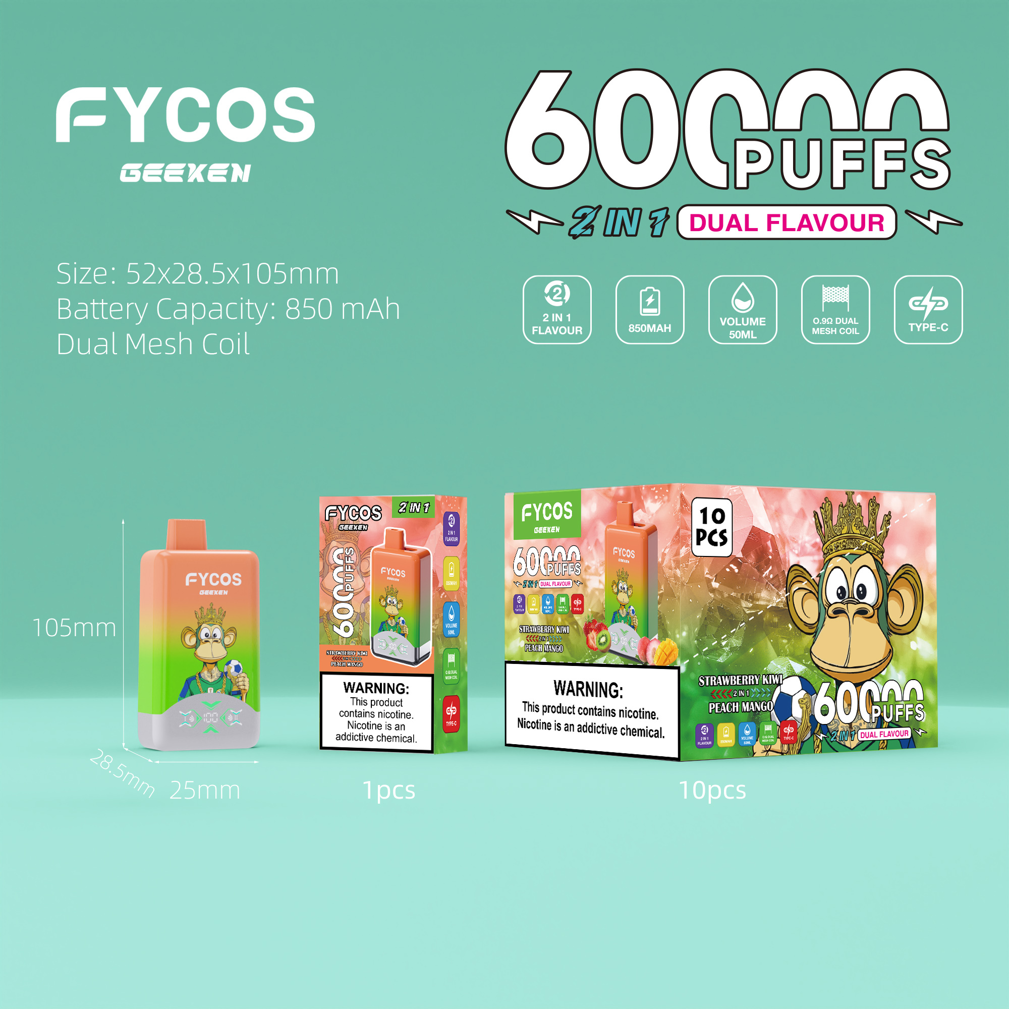 foyo vape flavors Glas BSX Nic Salt Blue Magic | Only $14.99