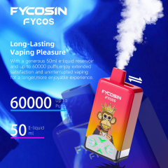 EU Wholesale Vape Pen Dual Mesh Coil Refill 60000 Puff Disposable E-Cigarettes