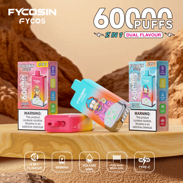 Europe Disposable Vape 100K 80K 60K Vapes 2 in 1 in Stock Fast Ship 60000 Puff