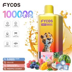 Fycos Rechargeable Disposable Magic Bar 60ml Wholesale E Cigarette Electric Hookah Price 50000 Puff Bar