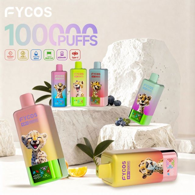 Fycos Rechargeable Disposable Magic Bar 60ml Wholesale E Cigarette Electric Hookah Price 50000 Puff Bar