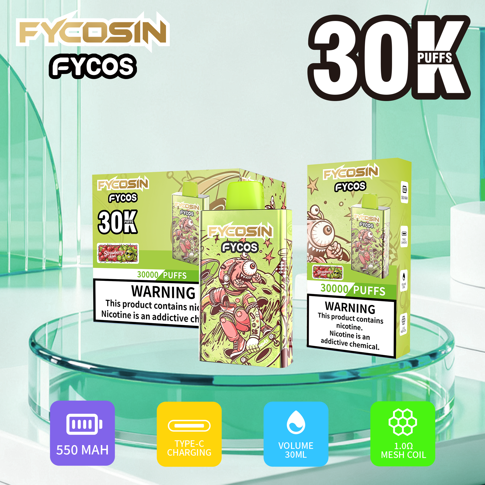 Best Hot Selling Vape Pen 30000 Puffs 0% 2% 3% 5% Nicotine Electronic Cigarette
