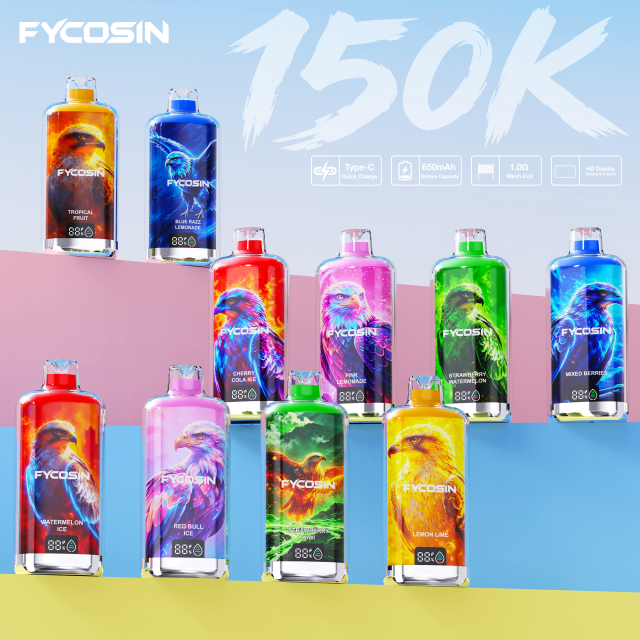 Fycosin Portable Pod Device with Ceramic Heating Element and Replaceable Cartridge