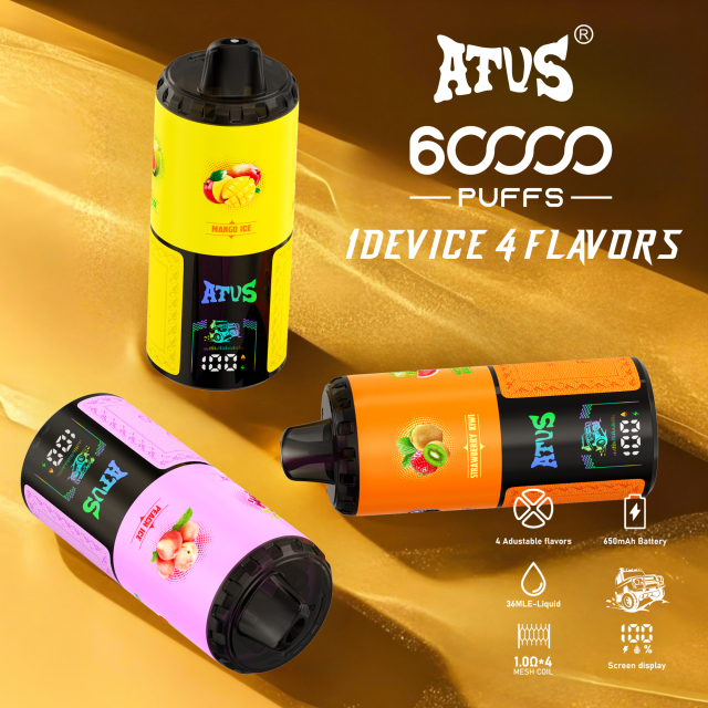 4in1 Disposable Vape 60000 Puffs