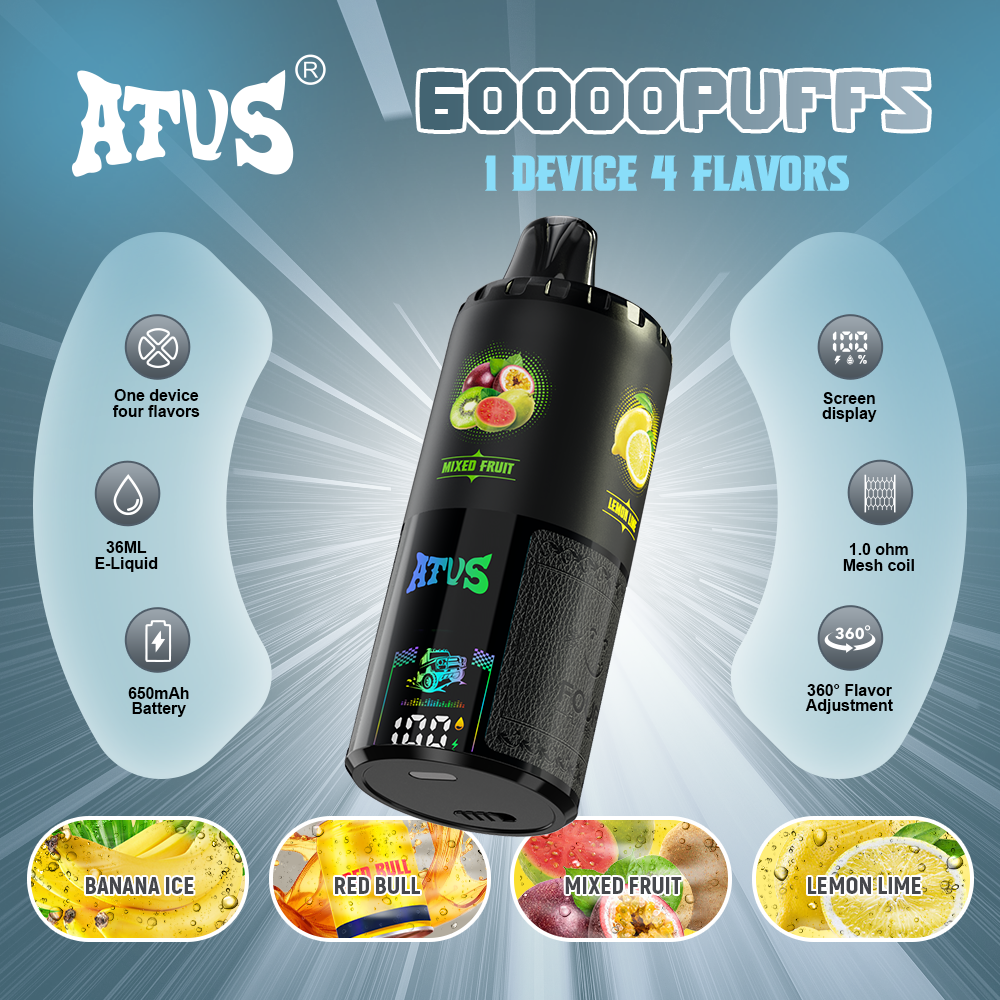 4in1 Disposable Vape 60000 Puffs