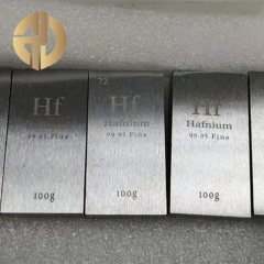 Hafnium block