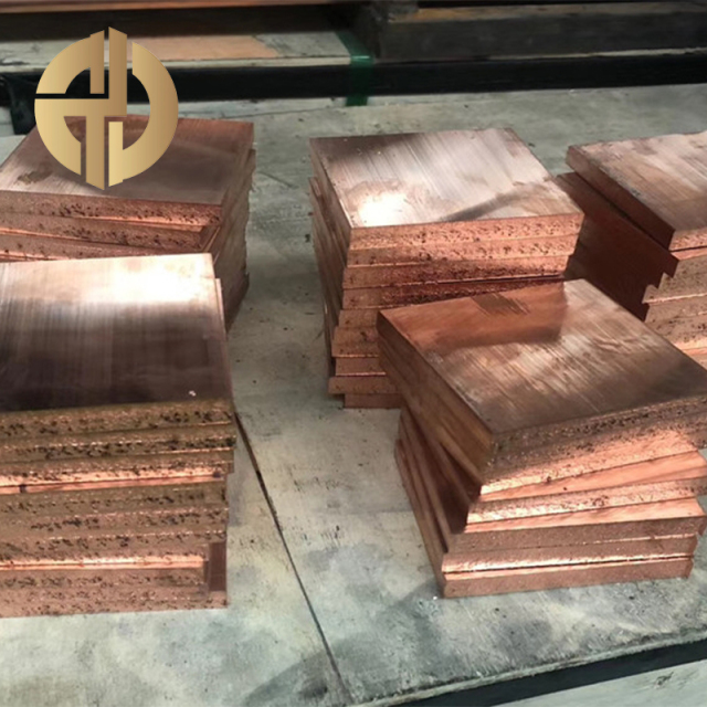 Tellurium copper plate
