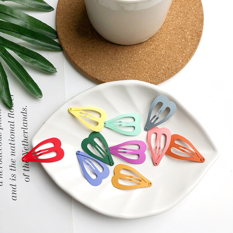 2020 new simple hairpin candy-colored bangs clip BB clip headdress explosive jewelry factory direct sales