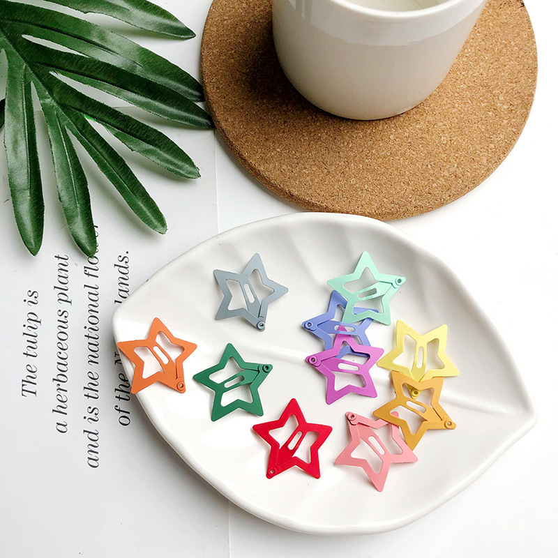 2020 new simple hairpin candy-colored bangs clip BB clip headdress explosive jewelry factory direct sales