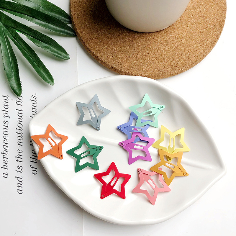 2020 new simple hairpin candy-colored bangs clip BB clip headdress explosive jewelry factory direct sales