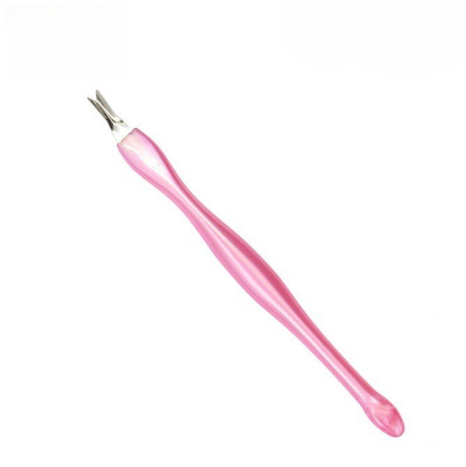 Nail art dead skin fork to remove dead skin V-shaped fork manicure suit clippers contusion knife shovel nail art special sharp wholesale