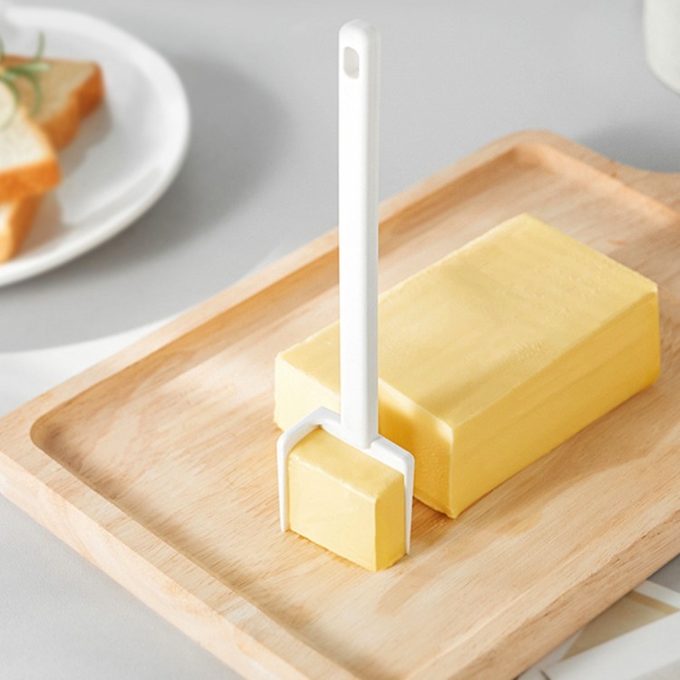 Japan KM Plastic Butter Cutting Knife Cheese Cheese Cutting Knife Tool Household Baking Butter Cutting Knife