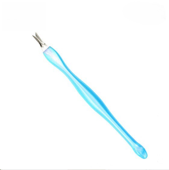 Nail art dead skin fork to remove dead skin V-shaped fork manicure suit clippers contusion knife shovel nail art special sharp wholesale