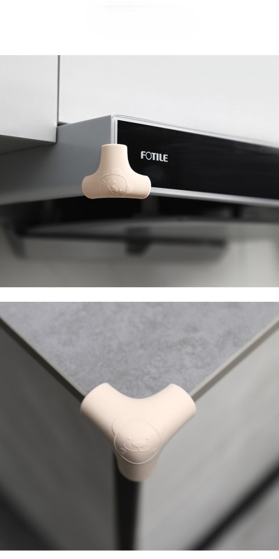 Children's Table Corner Protective Pad Anti-collision Corner Baby's Desktop Thickened Corner Anti-collision Triangle 2PCs