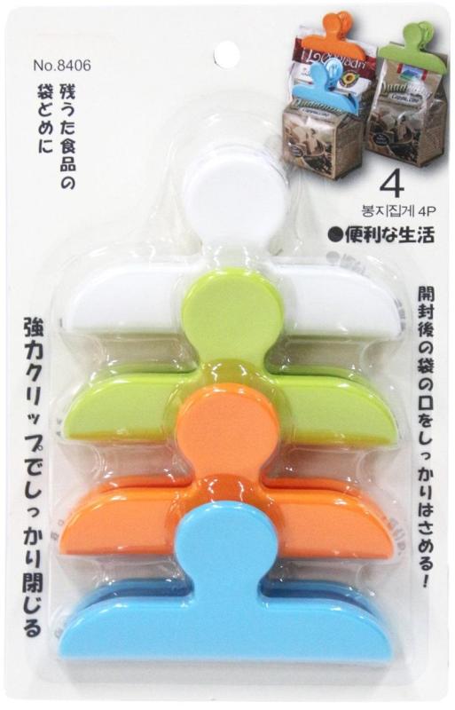 Japanese-style household colorful plastic sealing clip ins style food fresh-keeping clip moisture-proof snack clip sealing clip artifact