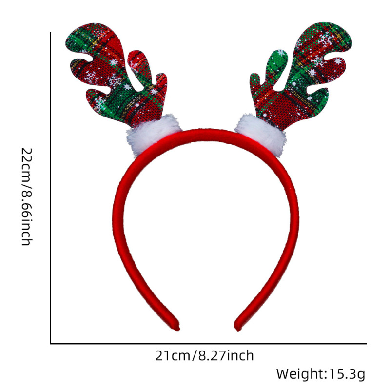 Christmas headband；