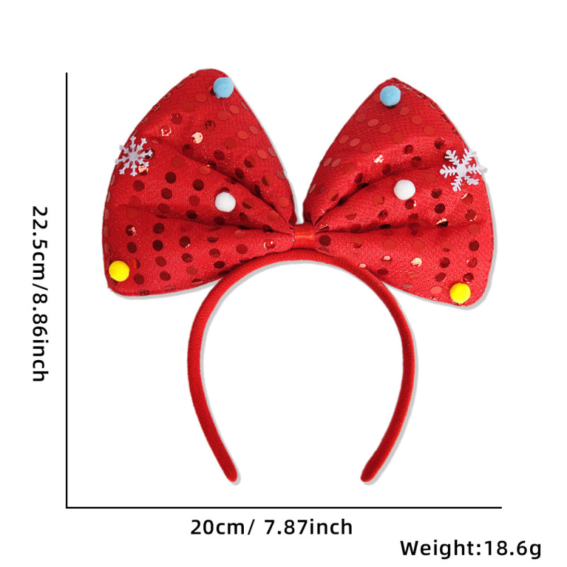 Christmas headband；