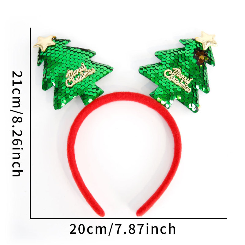 Christmas headband；