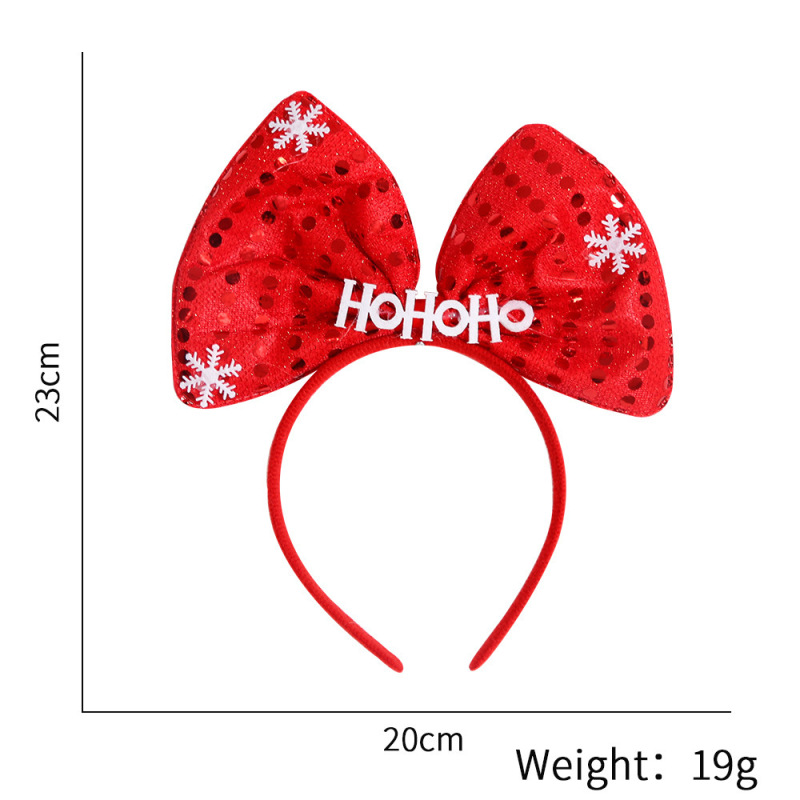 Christmas headband；