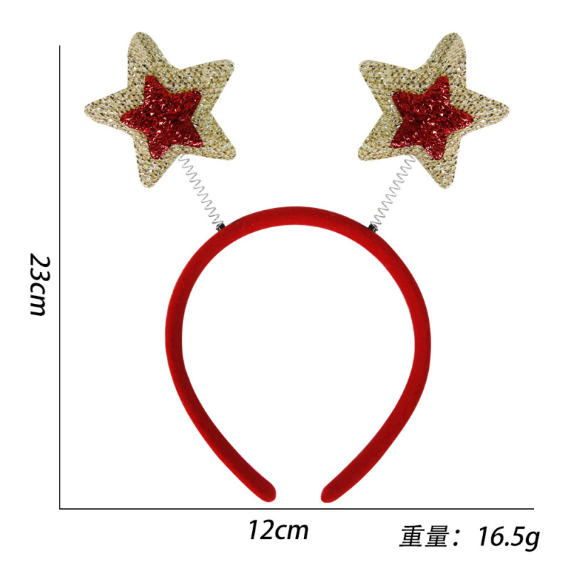 Christmas headband；