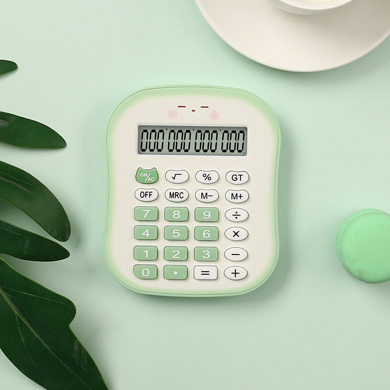 Toast Bread Small Calculator High-Looking Mini Student Calculator School Primary and Secondary School Portable Easy-To-Use Baitong