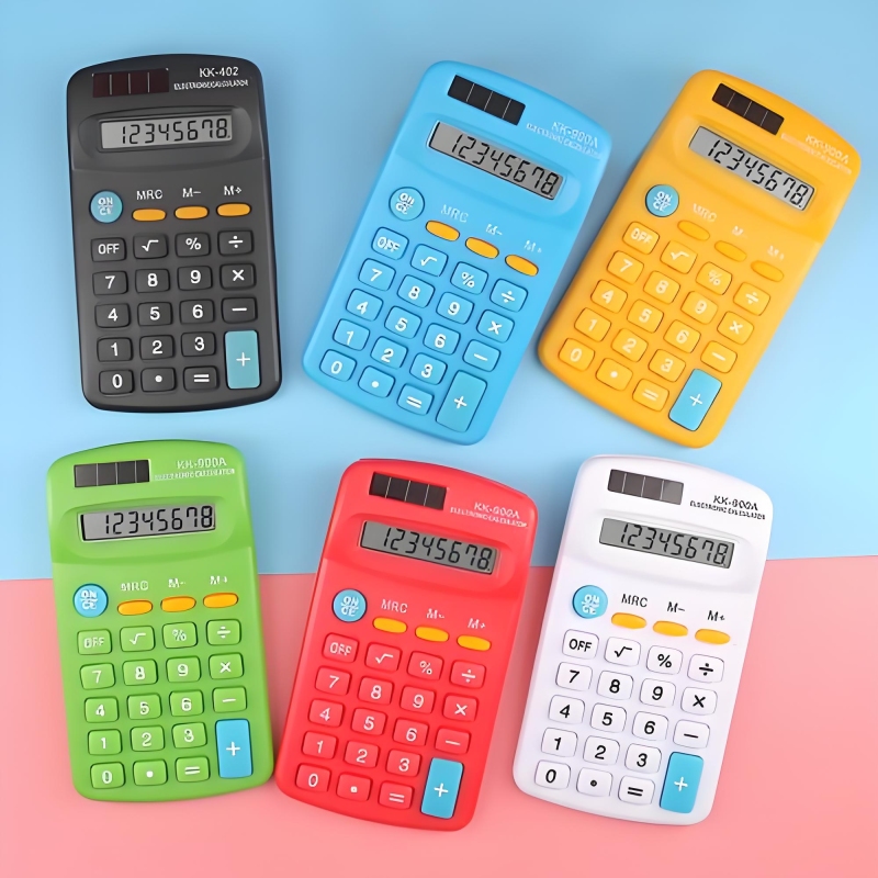 Toast Bread Small Calculator High-Looking Mini Student Calculator School Primary and Secondary School Portable Easy-To-Use Baitong