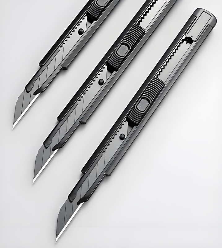 Stainless steel art knife small size portable office supplies metal paper cutting knife student stationery hand tool knife wholesale