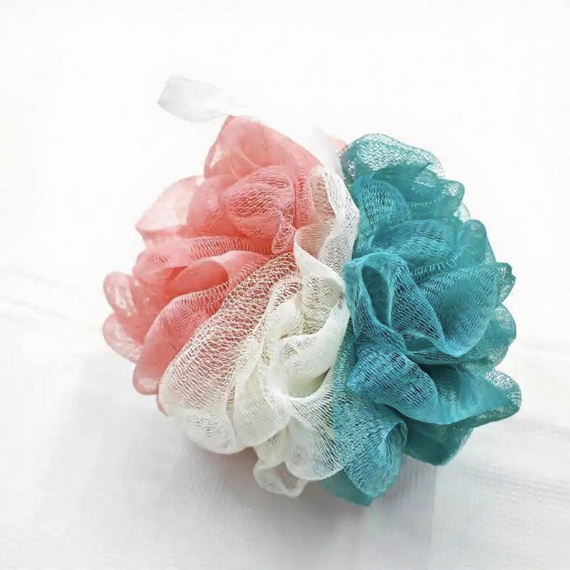 Factory wholesale large bath flower bathroom high-end bath ball bubble scrub bath flower bath products bath ball