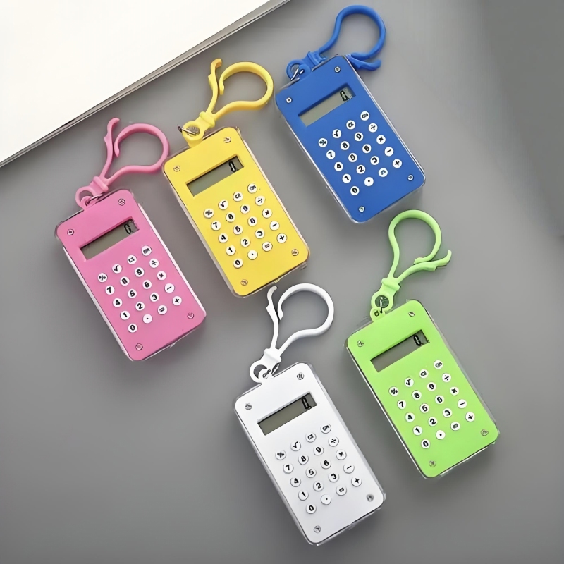 Toast Bread Small Calculator High-Looking Mini Student Calculator School Primary and Secondary School Portable Easy-To-Use Baitong