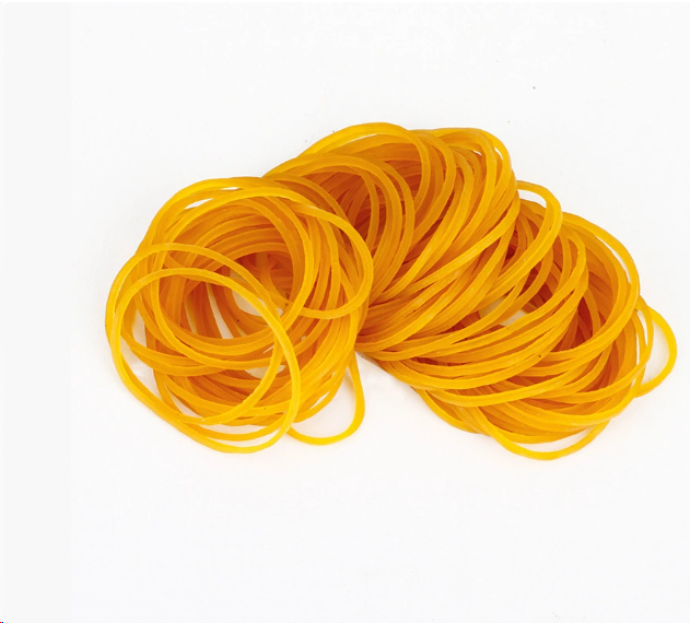 transparent yellow elastic