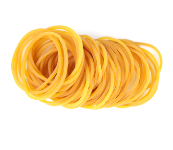 transparent yellow elastic
