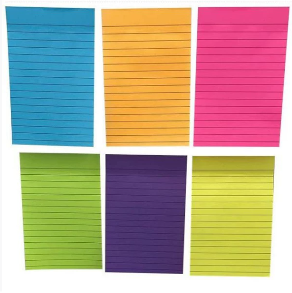 Linear Adhesive Note (5colors)