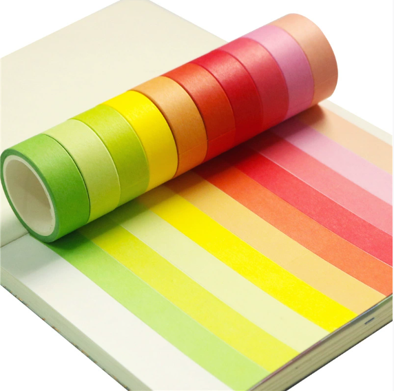 Gold powder ribbon