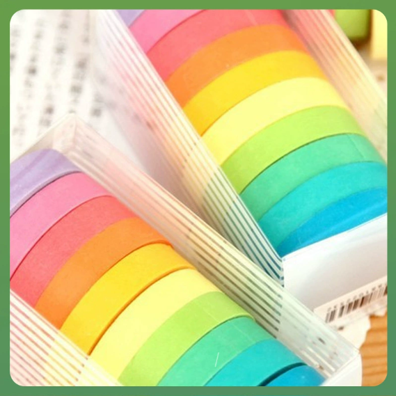 Gold powder ribbon