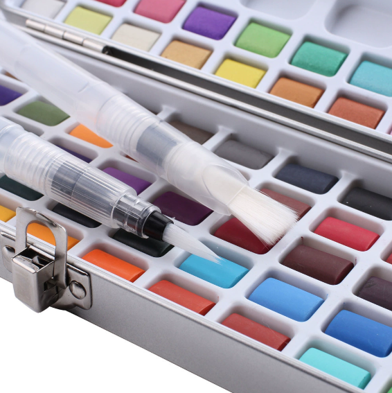 Watercolor color box