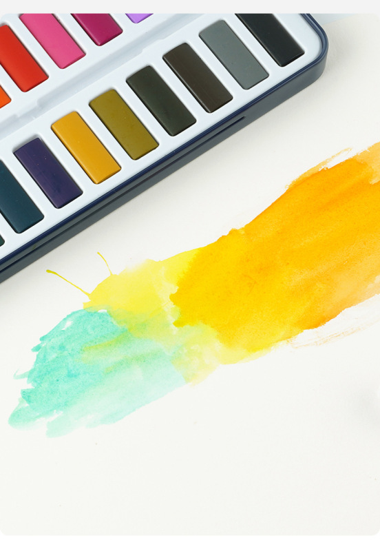 Watercolor color box