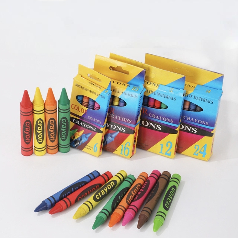 12 hexagonal oil paint sticks   