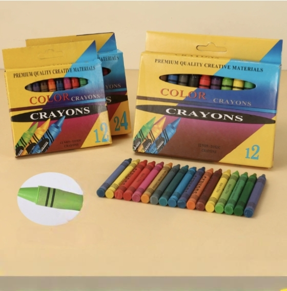 12 hexagonal oil paint sticks   