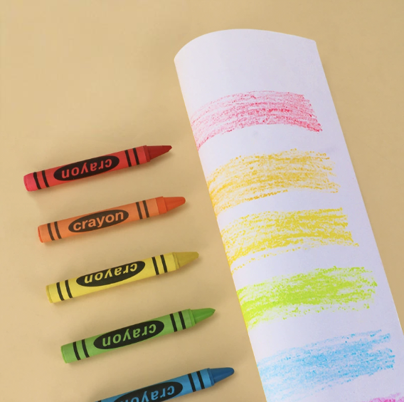 12 hexagonal oil paint sticks   