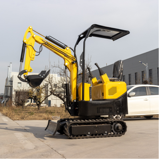 Small excavator, household orchard micro excavator, engineering crushing small crawler excavator Various excavators