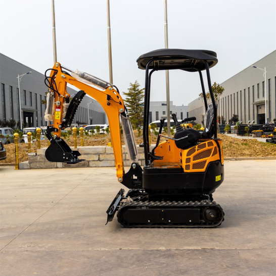 Small excavator, household orchard micro excavator, engineering crushing small crawler excavator Various excavators