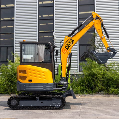 Small excavator, household orchard micro excavator, engineering crushing small crawler excavator Various excavators