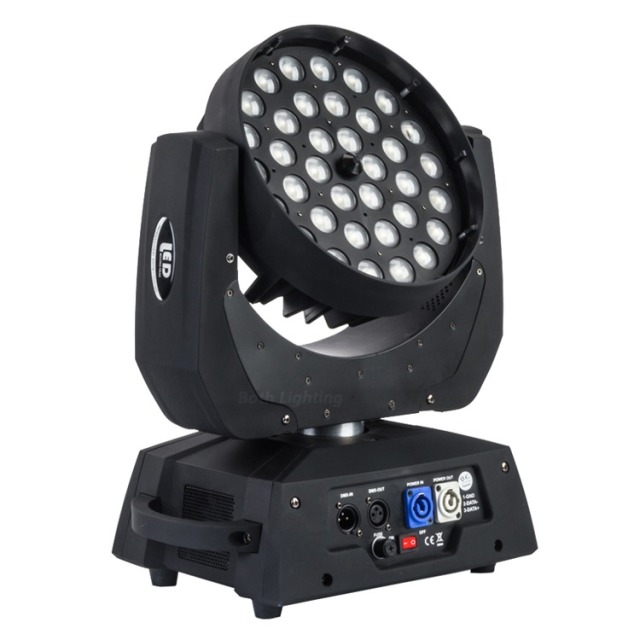 36X10W RGBW 4in1 zoom wash moving head light