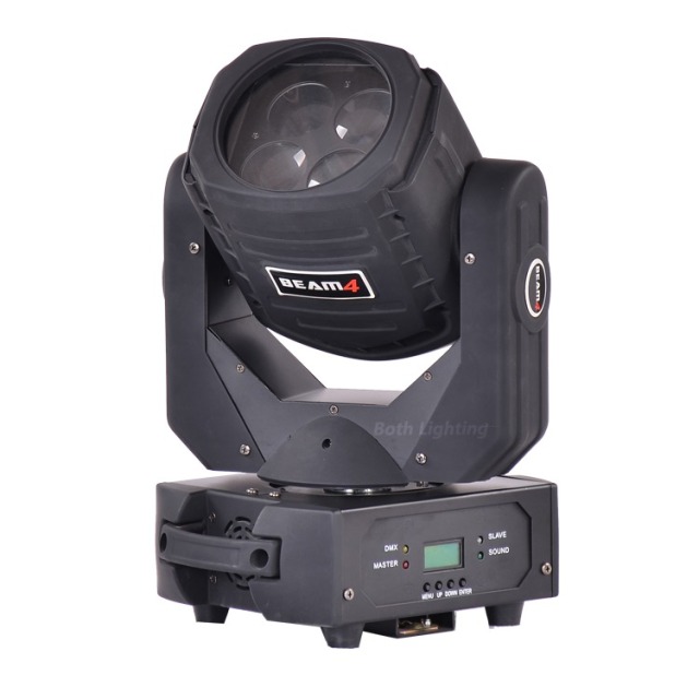 High bright 4x25w RGBW led beam moving head light